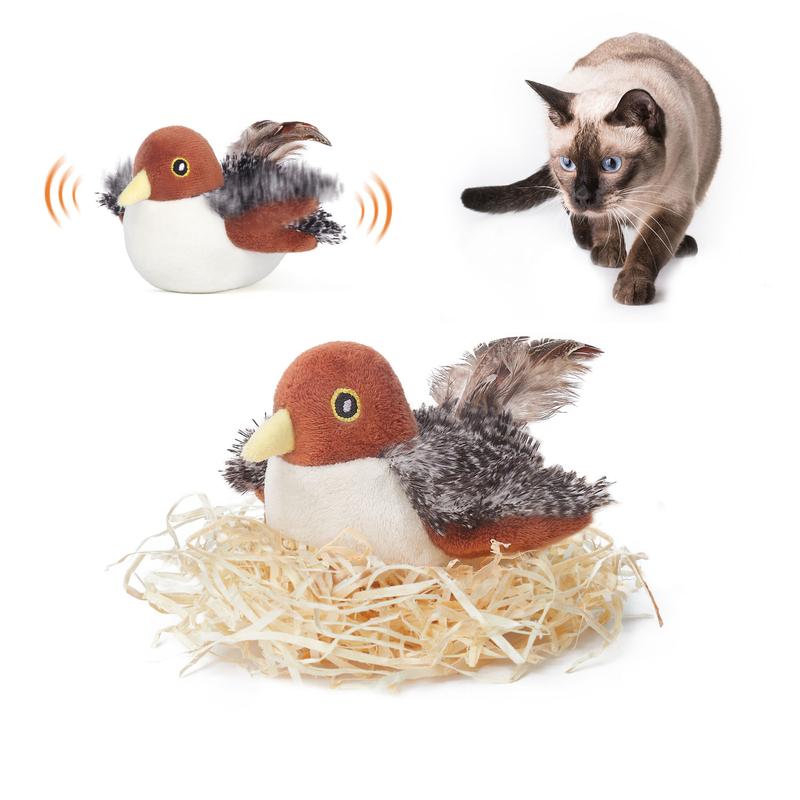 YoPoll Interactive Chirping Automatic Cat Toy