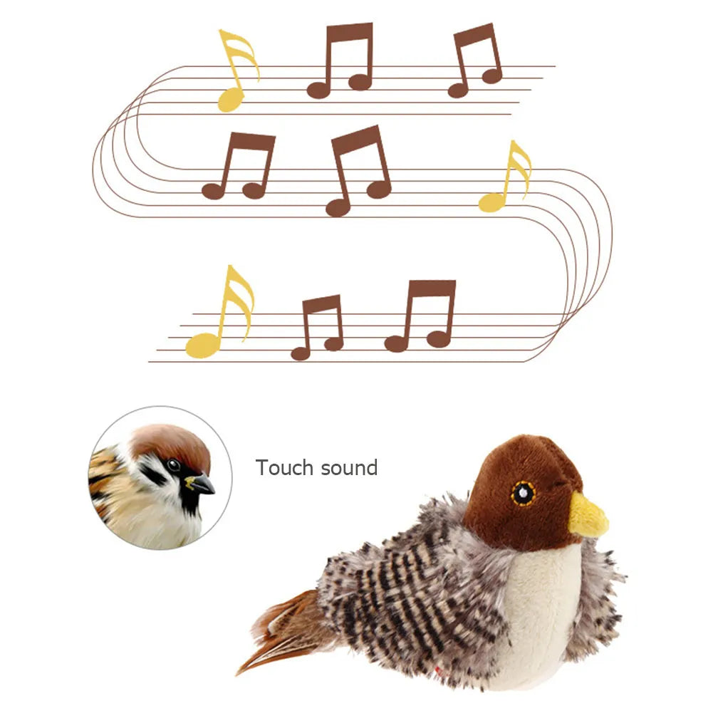 YoPoll Interactive Chirping Automatic Cat Toy