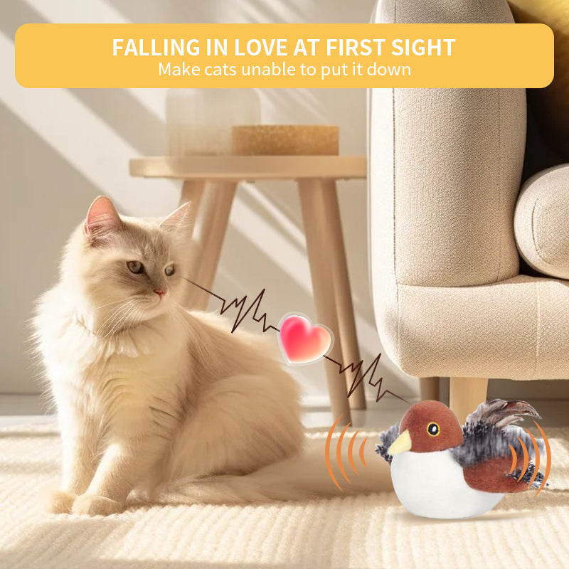 YoPoll Interactive Chirping Automatic Cat Toy